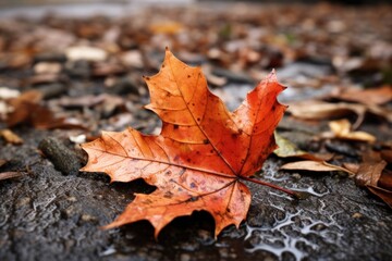 Autumn leaf plant tree.