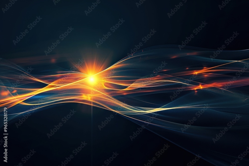 Poster transparent abstract backgrounds sunlight reflections abstract pattern nature.