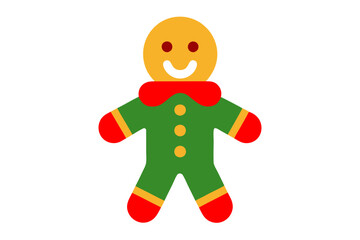 christmas gingerbread person