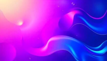 Holo gradient of purple and blue, Swirling, Render 3D surface and iridescent colors. reminiscent of a cosmic nebula