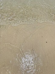 waves on the beach