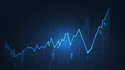 A simple graph. A graph that is rising steadily. There are periods of slight decline, but overall it is rising steadily