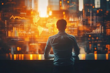 Innovative Entrepreneur Examining Holographic Product Design with Business Metrics Generative AI