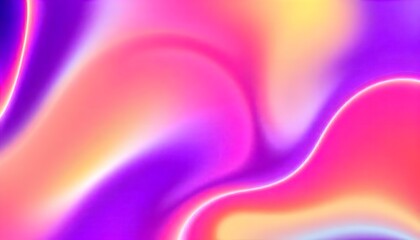 Swirling, iridescent liquid with hues of purple and blue, Holo gradient. reminiscent of a cosmic nebula