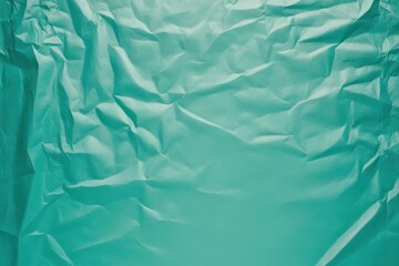Obraz premium Radiant Turquoise Background with Wrinkled Paper Texture