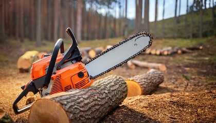 Top-Quality Stihl Chainsaw with Firewood: The World&rsquo;s Best-Selling Brand in Action"