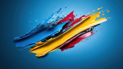 Abstract Paint Splash