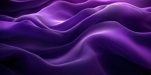 Fototapeta premium Abstract Purple Wavy Fabric Texture