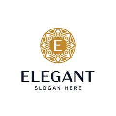 Elegant Ornamental Emblem for Premium and High-End Brands