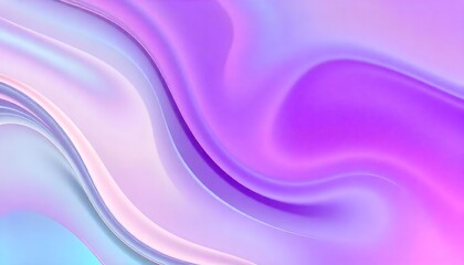 Naklejka premium Abstract Holo gradient Render 3D object with a reflective surface and iridescent colors.