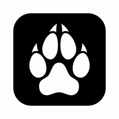 Wolf Paw Silhouette. Design image © Sakiman