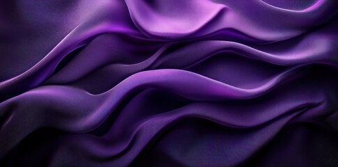 Obraz premium Abstract Purple Wavy Texture with Fine Lines
