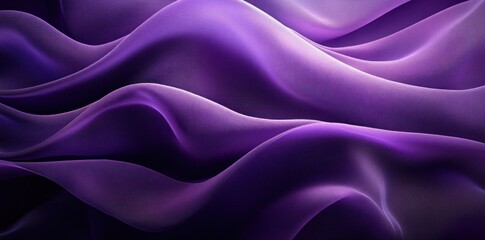 Obraz premium Abstract Purple Fabric with Subtle Waves and Texture