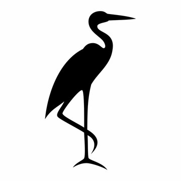 recommend clip art: Ibis bird animal silhouette image