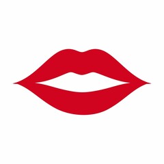 Lips icon design. Vector image