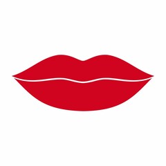 Lips icon design. Vector image