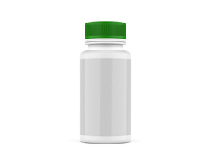 supplement bottle for mockup