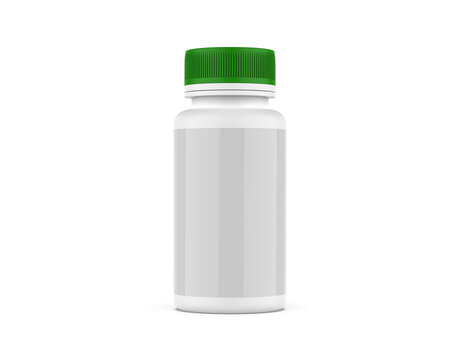 supplement bottle for mockup