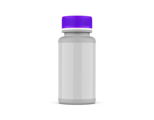 supplement bottle for mockup