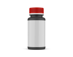 supplement bottle for mockup
