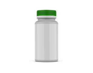 supplement bottle for mockup