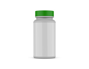 supplement bottle for mockup
