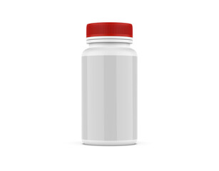 supplement bottle for mockup