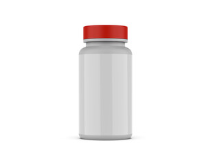 supplement bottle for mockup