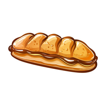 sandwich brown bread food isolated clip art preview