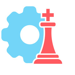 strategy icon for business and life