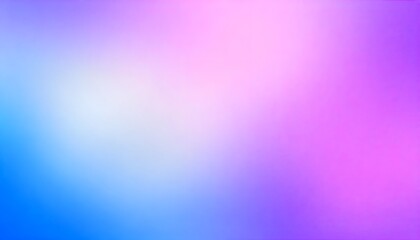 Fototapeta premium Soft, blurred gradient transitioning from light purple to a deeper blue.