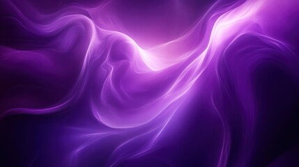 Obraz premium Abstract Purple and White Swirling Light Background