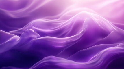 Obraz premium Abstract Purple Wavy Fabric Background