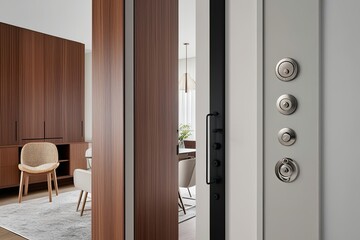 Chic Array of Stylish Door Elements for Intuitive Open-Close Function in Contemporary Interior Design