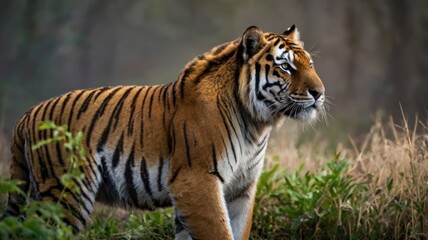 Naklejka premium Stunning Tiger Photo Wildlife Photography for World Photo Day