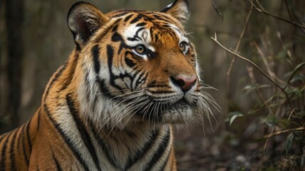 Naklejka premium Stunning Tiger Photo Wildlife Photography for World Photo Day