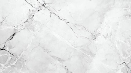 Obraz premium Elegant white marble texture with grey veining, perfect for backgrounds in design, fashion, and architecture.