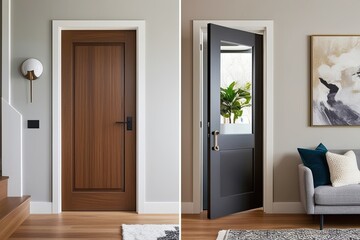 Innovative Door Design Features for Seamless Opening and Closing with Home Decor Inspiration