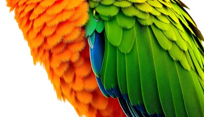 Obraz premium Render a 3D model of a parrot with realistic textures and feathers.