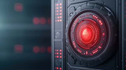 Fototapeta premium Futuristic Predictive Modeling Concept with Glowing Holographic Oil Dashboard in Advanced AI