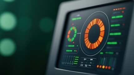 Futuristic Oil Price Projections Holographic Dashboard with AI System