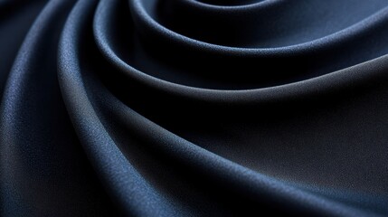 A close up of a garment with intricate curves and folds, highlighting the skillful tailoring and meticulous attention to detail.