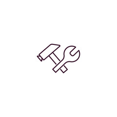 constructions  outline icon. Linear vector from construction concept. Thin line constructions  icon isolated on white background