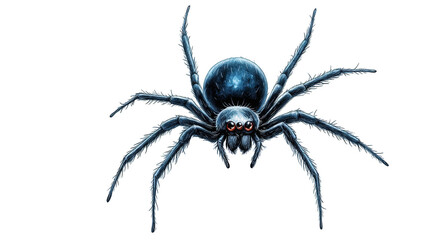 Glitch Art Spider Web Pattern