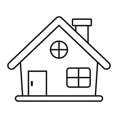 Cute House Icon
