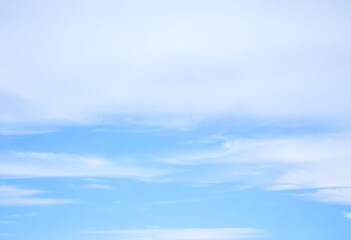 Obraz premium Image of the blue sky and white clouds