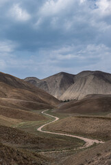 Epic landscape in Kyrgyzstan Kirgisistan