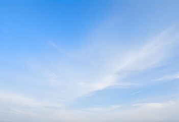 Obraz premium Image of the blue sky and white clouds