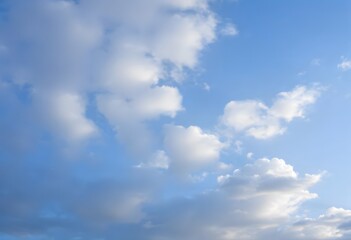 Obraz premium Image of the blue sky and white clouds