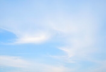 Fototapeta premium Image of the blue sky and white clouds